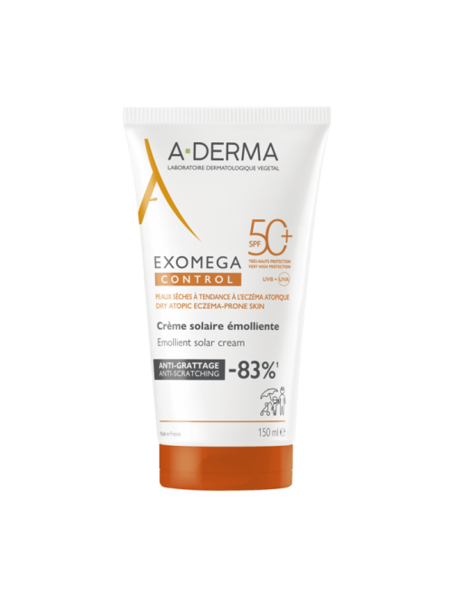 EXOMEGA Protector solar emoliente SPF50+