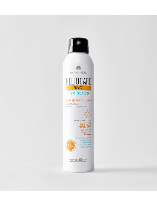 Heliocare 360 Pediatrics Transparent Spray SPF 50+