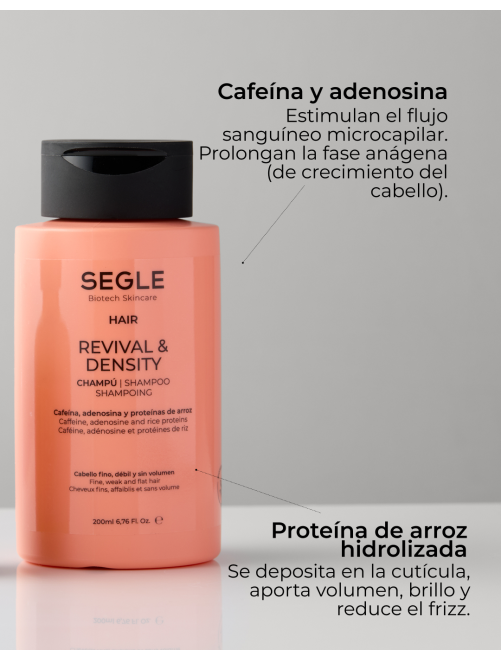 Champú Revival & Density - Champú anticaída y fortificante |