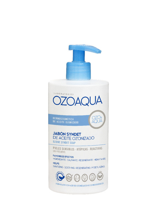 Jabón syndet de aceite ozonizado